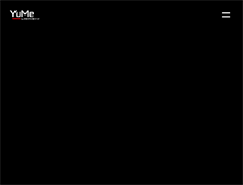 Tablet Screenshot of blog.yume.com
