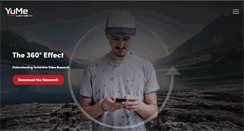 Desktop Screenshot of developer.yume.com